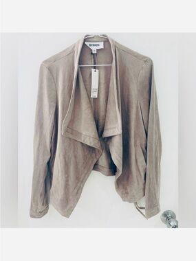 BB DAKOTA suede feel waterfall jacket
